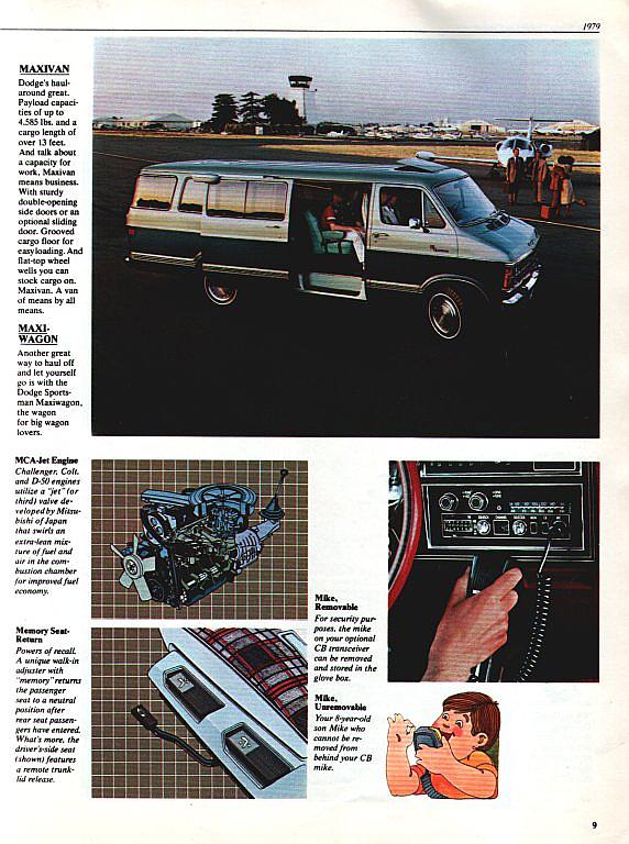 1979 Dodge Brochure Page 4